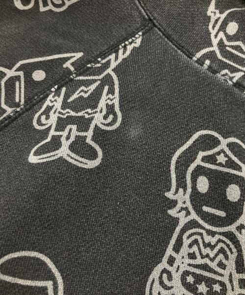 A BATHING APE（アベイシングエイプ）A BATHING APE (アベイシングエイプ) DC COMICS (ディーシーコミックス) 耳付ジップアップフーディー ブラック サイズ:Mの古着・服飾アイテム