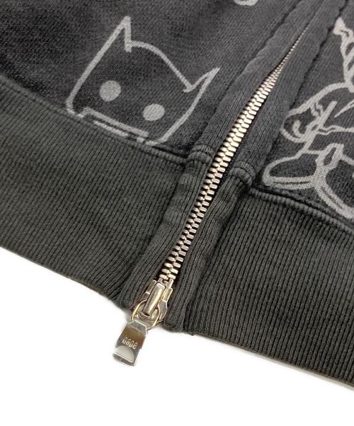 A BATHING APE（アベイシングエイプ）A BATHING APE (アベイシングエイプ) DC COMICS (ディーシーコミックス) 耳付ジップアップフーディー ブラック サイズ:Mの古着・服飾アイテム