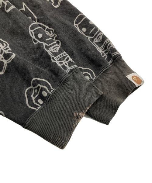 A BATHING APE（アベイシングエイプ）A BATHING APE (アベイシングエイプ) DC COMICS (ディーシーコミックス) 耳付ジップアップフーディー ブラック サイズ:Mの古着・服飾アイテム