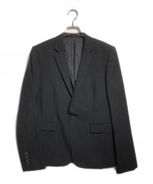 LAD MUSICIAN（ラッドミュージシャン）の古着「STANDARD 1B JACKET/スタンダード 1ボタンジャケット」｜ブラック