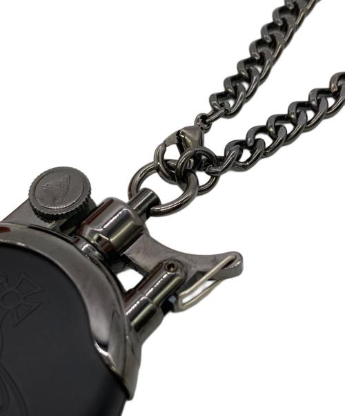 Vivienne Westwood（ヴィヴィアンウエストウッド）Vivienne Westwood (ヴィヴィアンウエストウッド) オーブライターネックレス ブラックの古着・服飾アイテム