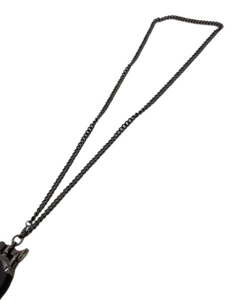 Vivienne Westwood（ヴィヴィアンウエストウッド）Vivienne Westwood (ヴィヴィアンウエストウッド) オーブライターネックレス ブラックの古着・服飾アイテム