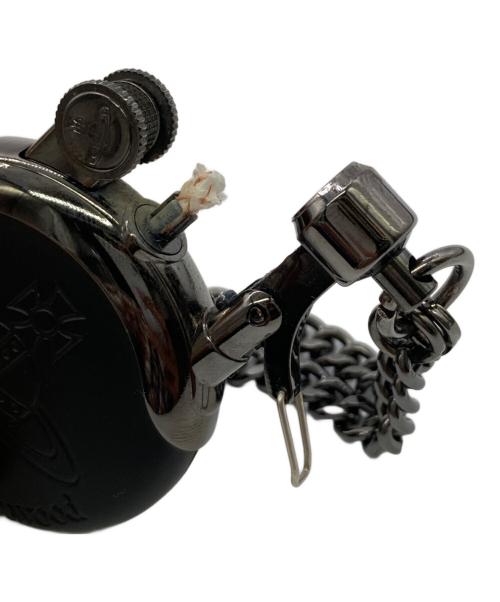 Vivienne Westwood（ヴィヴィアンウエストウッド）Vivienne Westwood (ヴィヴィアンウエストウッド) オーブライターネックレス ブラックの古着・服飾アイテム