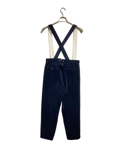 NIGEL CABOURN WOMAN（ナイジェルケーボン ウーマン）NIGEL CABOURN woman (ナイジェルケーボン ウーマン) コーデュロイオーバーオール/Corduroy overalls ネイビー サイズ:8の古着・服飾アイテム