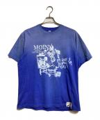 GUELLグエル）の古着「vintage fade blue T-shirt」｜ブルー