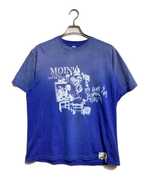 GUELL（グエル）guell (グエル) vintage fade blue T-shirt ブルー サイズ:Lの古着・服飾アイテム