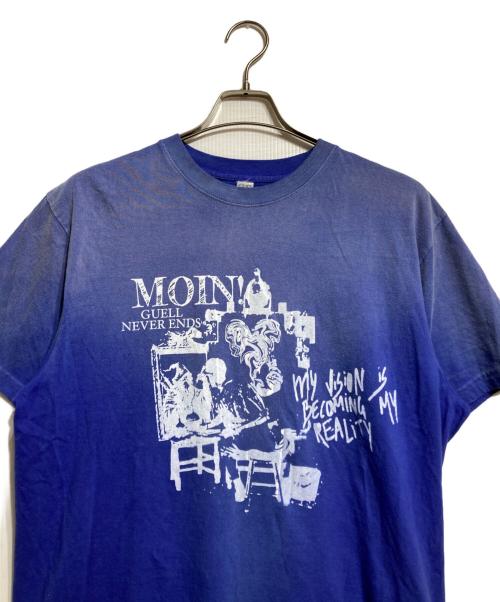 GUELL（グエル）guell (グエル) vintage fade blue T-shirt ブルー サイズ:Lの古着・服飾アイテム