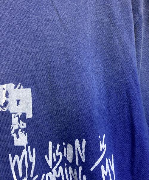 GUELL（グエル）guell (グエル) vintage fade blue T-shirt ブルー サイズ:Lの古着・服飾アイテム