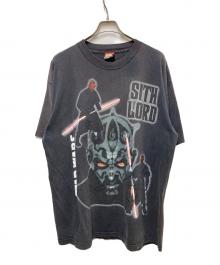 STAR WARS（スターウォーズ）の古着「90S-00S Sith Lord プリントtシャツ」｜ブラック×レッド