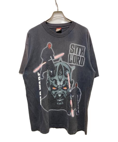 STAR WARS（スターウォーズ）STAR WARS (スターウォーズ) 90S-00S Sith Lord プリントtシャツ ブラック×レッド サイズ:不明(実寸参照）の古着・服飾アイテム