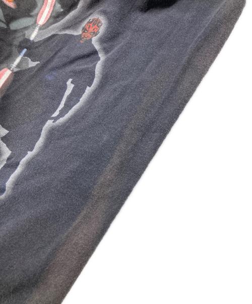 STAR WARS（スターウォーズ）STAR WARS (スターウォーズ) 90S-00S Sith Lord プリントtシャツ ブラック×レッド サイズ:不明(実寸参照）の古着・服飾アイテム