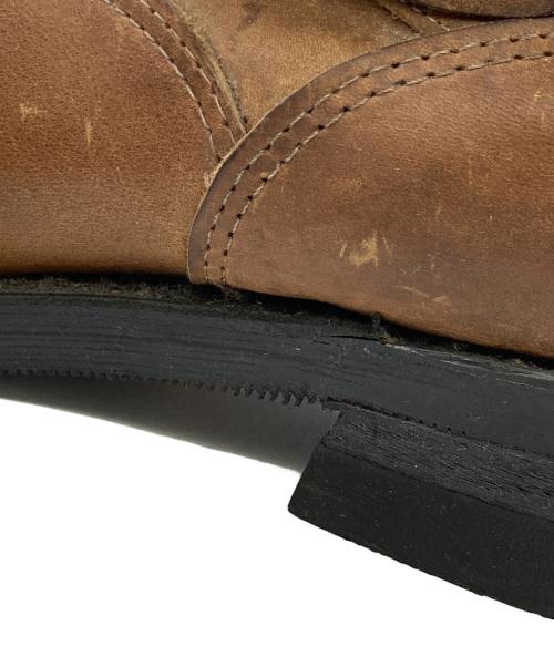 CHIPPEWA（チペワ）CHIPPEWA (チペワ) PT91 ショートエンジニアブーツ ブラウン サイズ:	SIZE 9 1/2(約27.5cm)の古着・服飾アイテム