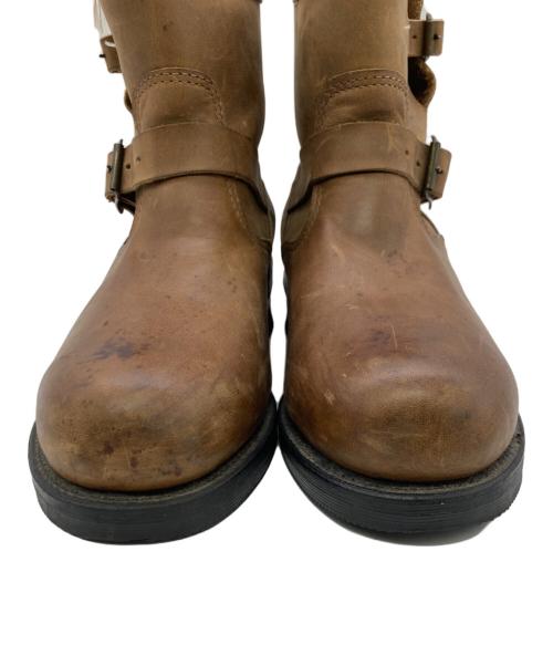 CHIPPEWA（チペワ）CHIPPEWA (チペワ) PT91 ショートエンジニアブーツ ブラウン サイズ:	SIZE 9 1/2(約27.5cm)の古着・服飾アイテム