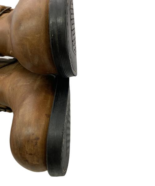 CHIPPEWA（チペワ）CHIPPEWA (チペワ) PT91 ショートエンジニアブーツ ブラウン サイズ:	SIZE 9 1/2(約27.5cm)の古着・服飾アイテム