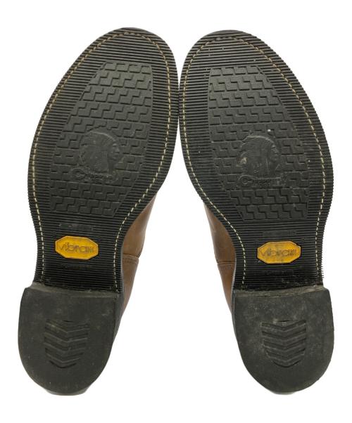 CHIPPEWA（チペワ）CHIPPEWA (チペワ) PT91 ショートエンジニアブーツ ブラウン サイズ:	SIZE 9 1/2(約27.5cm)の古着・服飾アイテム