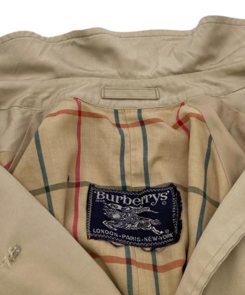 Burberry's（バーバリーズ）Burberry's (バーバリーズ) 一枚袖ステンカラーコート ベージュ サイズ:不明の古着・服飾アイテム