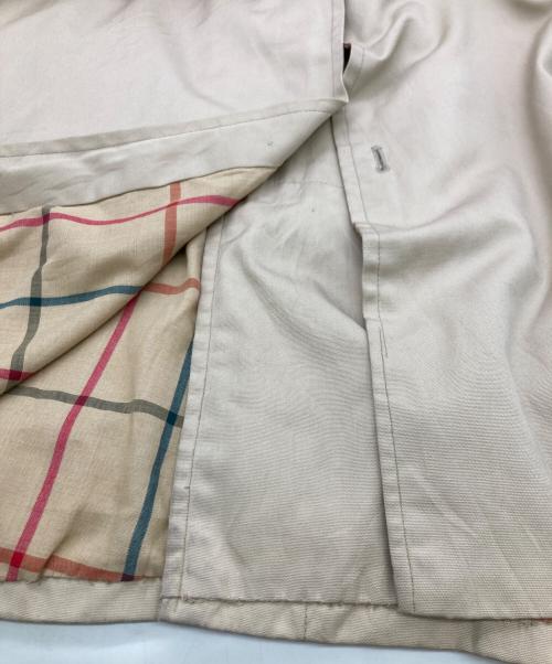 Burberry's（バーバリーズ）Burberry's (バーバリーズ) 一枚袖ステンカラーコート ベージュ サイズ:不明の古着・服飾アイテム