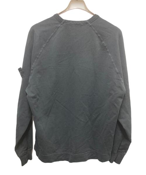 STONE ISLAND（ストーンアイランド）STONE ISLAND (ストーンアイランド) ワッペンスウェット ブラック サイズ:Lの古着・服飾アイテム