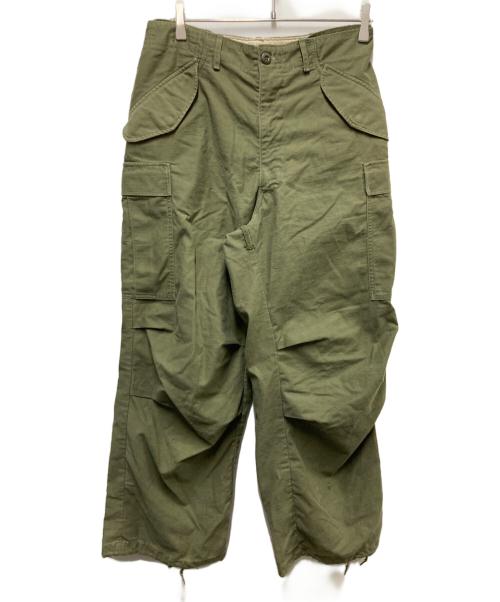 US ARMY（ユーエスアーミー）US ARMY (ユーエスアーミー) M-65カーゴパンツ オリーブ サイズ:Sの古着・服飾アイテム