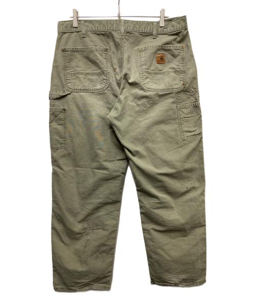 CarHartt（カーハート）CarHartt (カーハート) ダブルニーパンツ グレー サイズ:36×32の古着・服飾アイテム