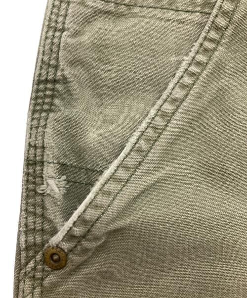 CarHartt（カーハート）CarHartt (カーハート) ダブルニーパンツ グレー サイズ:36×32の古着・服飾アイテム