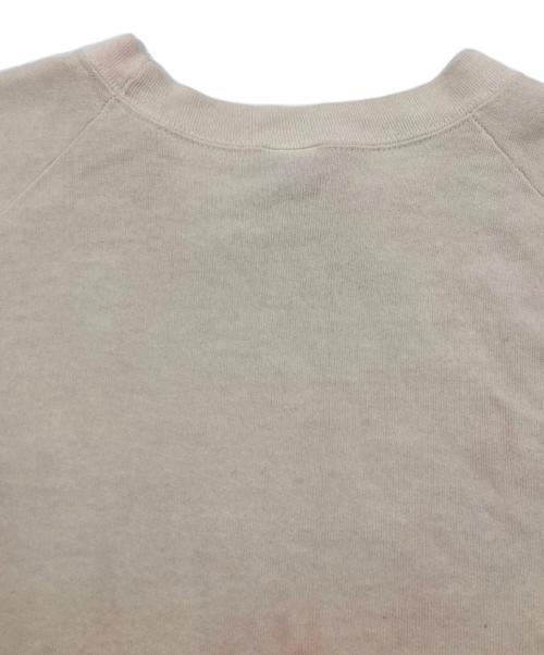 ArteX（アルテックス）ArteX (アルテックス) 70-80sラグランショートスリーブスウェット ホワイト サイズ:Lの古着・服飾アイテム