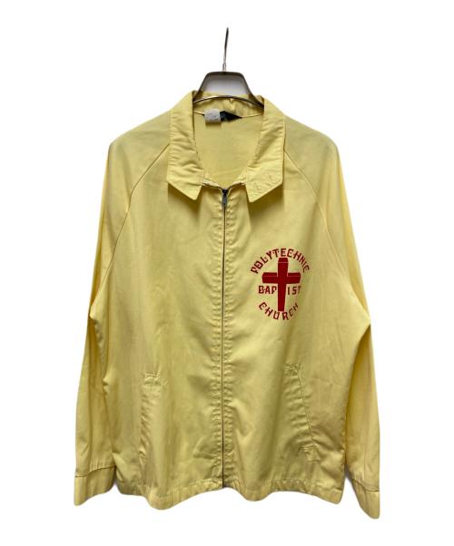 Champion（チャンピオン）Champion (チャンピオン) 70s スイングトップ イエロー サイズ:Mの古着・服飾アイテム