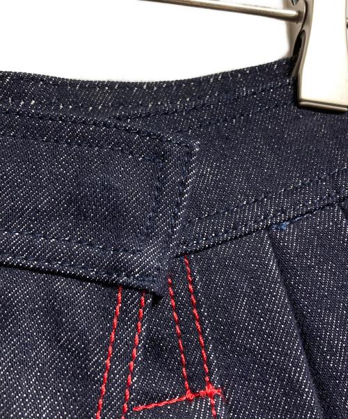 Salvatore Ferragamo（サルヴァトーレ フェラガモ）Salvatore Ferragamo (サルヴァトーレ フェラガモ) デニムkプリーツスカート/Denim pleated skirt インディゴ サイズ:38の古着・服飾アイテム