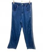 adidasアディダス）の古着「Adicolor Firebird Pants」｜インディゴ