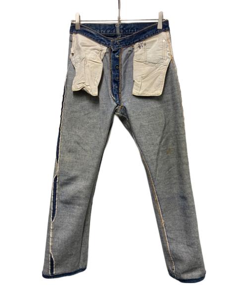 LEVI'S（リーバイス）LEVI'S (リーバイス) 66前期 501デニムパンツ インディゴ サイズ:不明(実寸参照）の古着・服飾アイテム