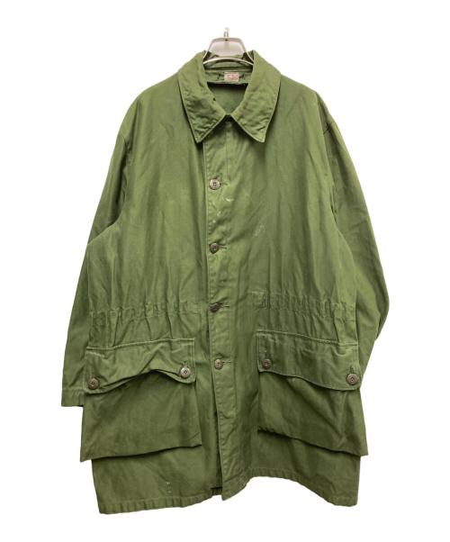 Swedish Army（スウェーデン軍）SWEDISH ARMY (スウェーデン軍) M-59 FIELD COAT C50 オリーブ サイズ:不明の古着・服飾アイテム