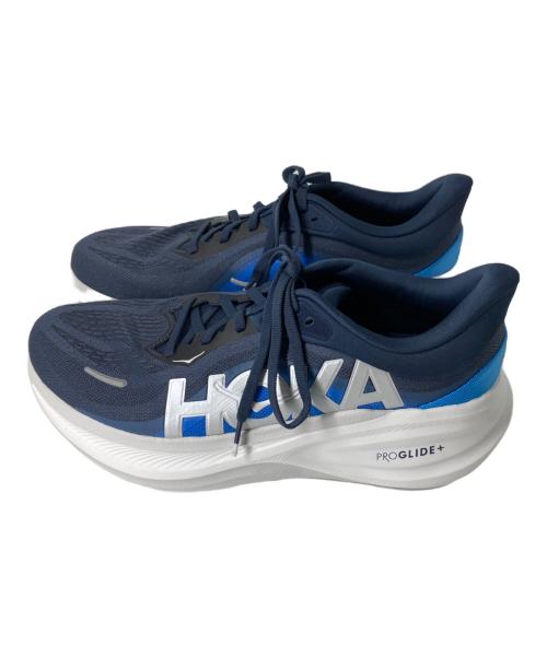 HOKAONEONE（ホカオネオネ）HOKAONEONE (ホカオネオネ) CLIFTON PRO ネイビー×ホワイト サイズ:27cmの古着・服飾アイテム