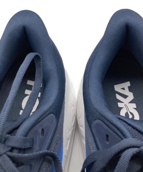 HOKAONEONE（ホカオネオネ）HOKAONEONE (ホカオネオネ) CLIFTON PRO ネイビー×ホワイト サイズ:27cmの古着・服飾アイテム