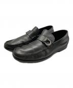 Salvatore Ferragamoサルヴァトーレ フェラガモ）の古着「ガンチーニドライビングシューズ」｜ブラック