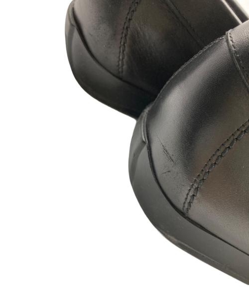 Salvatore Ferragamo（サルヴァトーレ フェラガモ）Salvatore Ferragamo (サルヴァトーレ フェラガモ) ガンチーニドライビングシューズ ブラック サイズ:9の古着・服飾アイテム