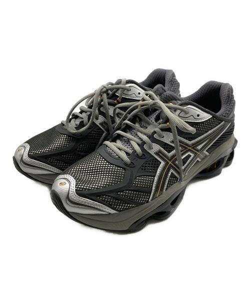 asics（アシックス）asics (アシックス) gel-kinetic 2.0 ブラック×グレー サイズ:28cmの古着・服飾アイテム