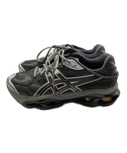asics（アシックス）asics (アシックス) gel-kinetic 2.0 ブラック×グレー サイズ:28cmの古着・服飾アイテム