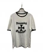 ORIMIオリミ）の古着「リンガーTシャツ」｜ホワイト