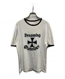 ORIMI（オリミ）の古着「リンガーTシャツ」｜ホワイト