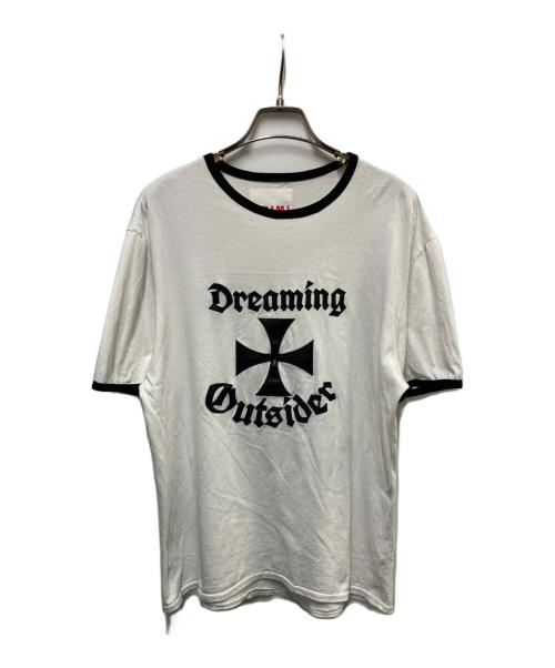 ORIMI（オリミ）ORIMI (オリミ) リンガーTシャツ ホワイト サイズ:Free(実寸参照）の古着・服飾アイテム