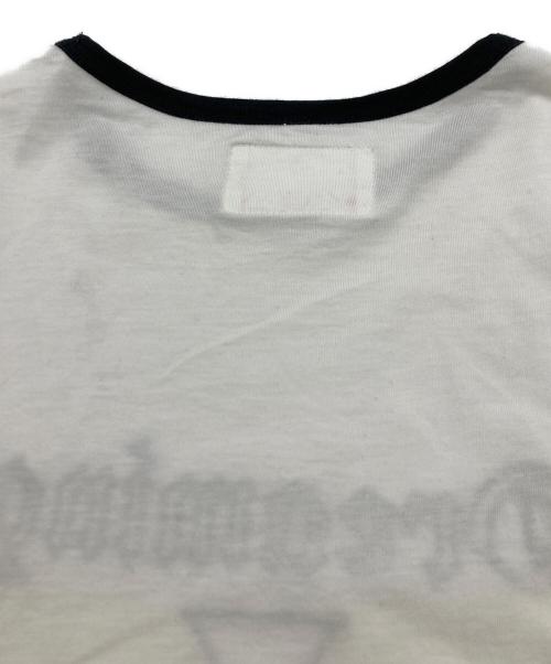 ORIMI（オリミ）ORIMI (オリミ) リンガーTシャツ ホワイト サイズ:Free(実寸参照）の古着・服飾アイテム
