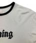 中古・古着 ORIMI (オリミ) リンガーTシャツ ホワイト サイズ:Free(実寸参照）：9000円