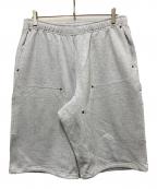 BEAMSビームス）の古着「Double Knee Sweat Shorts」｜グレー