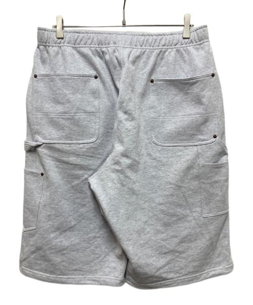 BEAMS（ビームス）BEAMS (ビームス) Double Knee Sweat Shorts グレー サイズ:Lの古着・服飾アイテム