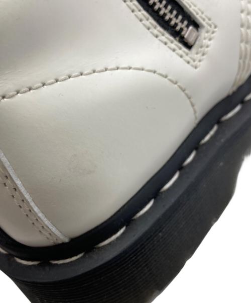 Dr.Martens（ドクターマーチン）Dr.Martens (ドクターマーチン) 1460 ZIPPED HDW ホワイト サイズ:UK6の古着・服飾アイテム