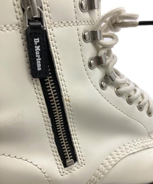 Dr.Martens（ドクターマーチン）Dr.Martens (ドクターマーチン) 1460 ZIPPED HDW ホワイト サイズ:UK6の古着・服飾アイテム