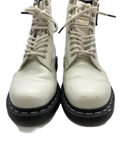 Dr.Martens（ドクターマーチン）Dr.Martens (ドクターマーチン) 1460 ZIPPED HDW ホワイト サイズ:UK6の古着・服飾アイテム