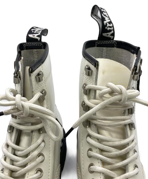 Dr.Martens（ドクターマーチン）Dr.Martens (ドクターマーチン) 1460 ZIPPED HDW ホワイト サイズ:UK6の古着・服飾アイテム