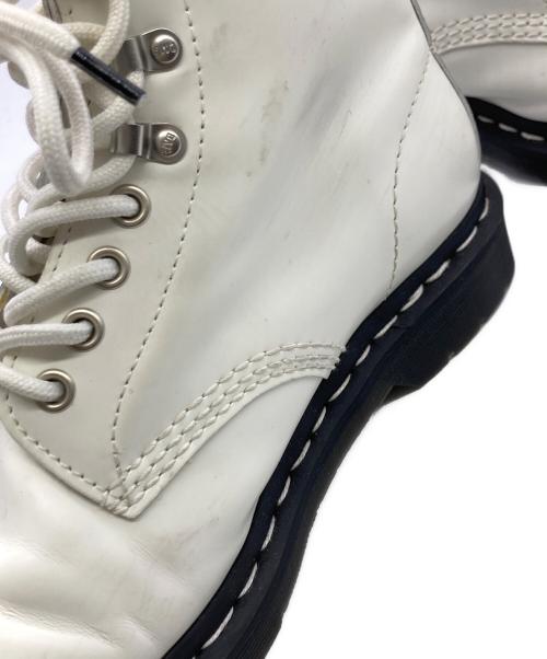 Dr.Martens（ドクターマーチン）Dr.Martens (ドクターマーチン) 1460 ZIPPED HDW ホワイト サイズ:UK6の古着・服飾アイテム