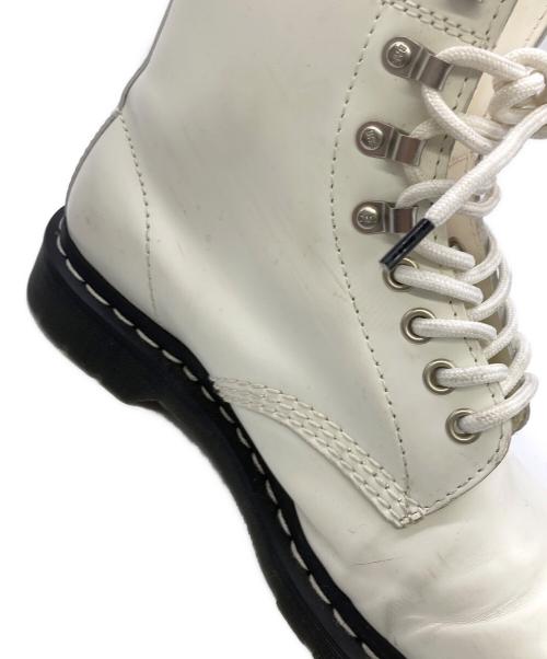 Dr.Martens（ドクターマーチン）Dr.Martens (ドクターマーチン) 1460 ZIPPED HDW ホワイト サイズ:UK6の古着・服飾アイテム